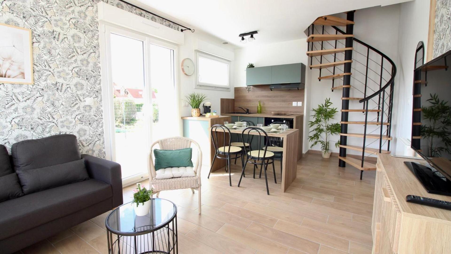 Apartment Joli En Duplex Neuf A *
